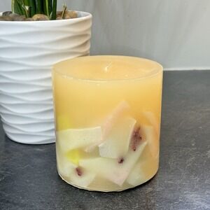 VHTF Victoria's Secret Garden AMBER ROMANCE Large Single Wick Fruit Candle